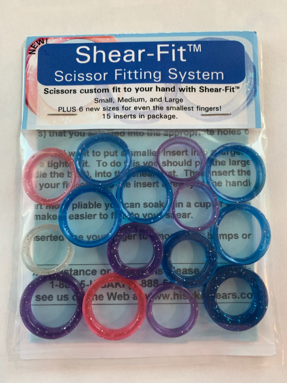 Shear-Fit™ Finger Inserts