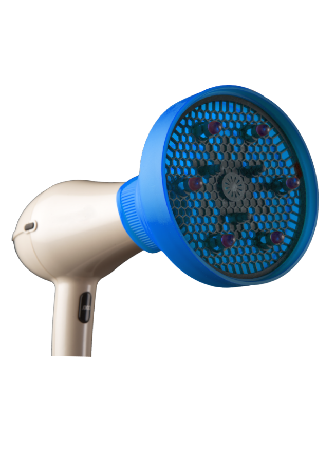 SILICONE FOLDING DIFFUSER-BLUE - First Lady Shears